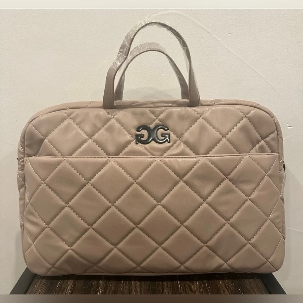 Gilda Paris Quilted Weekender Bag NWT